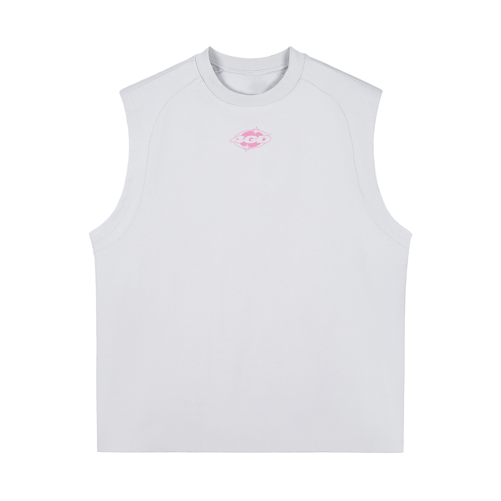 4GD Tank Top: Light Grey