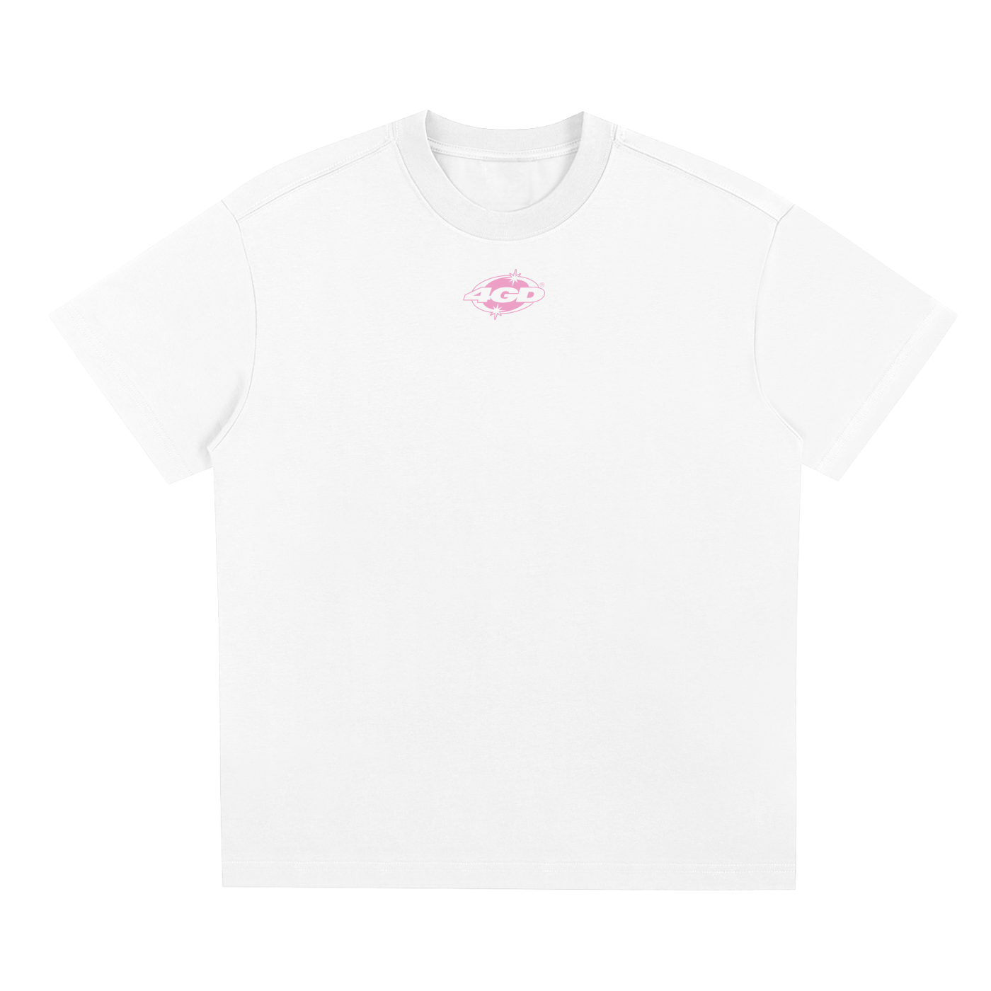 4GD T-Shirt: White and Pink