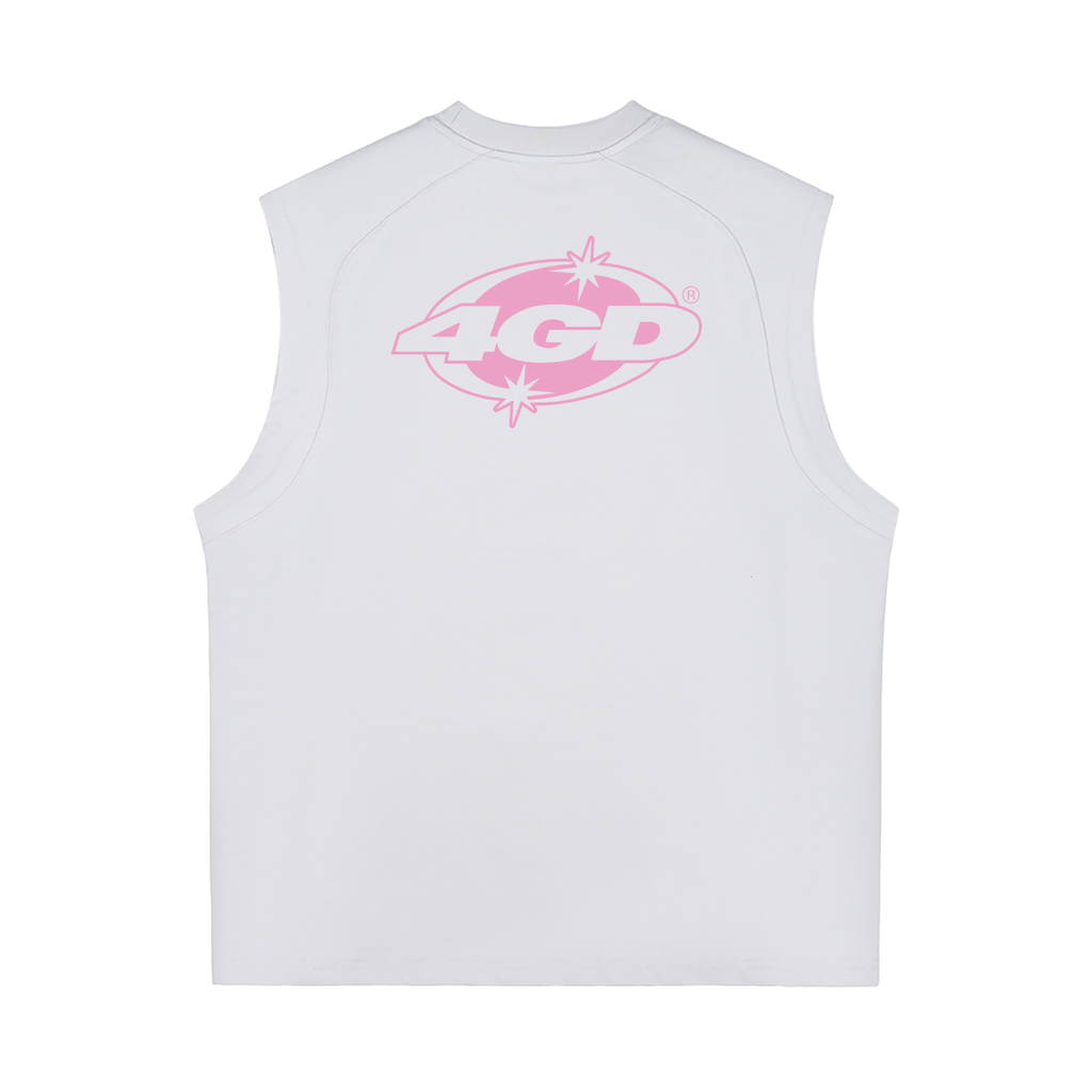 4GD Tank Top: Light Grey