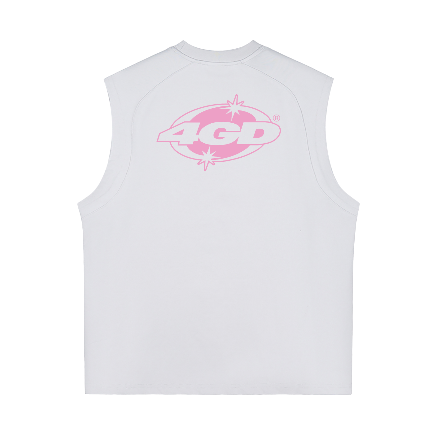 4GD Tank Top: Light Grey