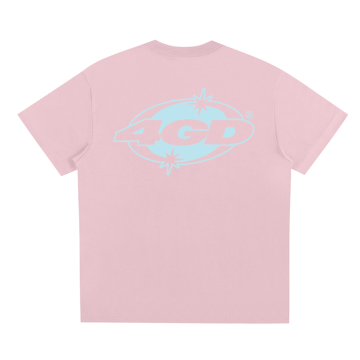 4GD T-Shirt: Pink and Blue